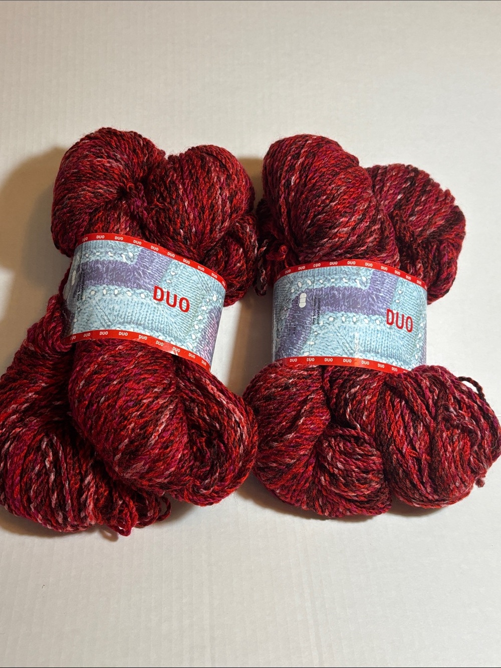 DUO 2 skeins for knit projects
